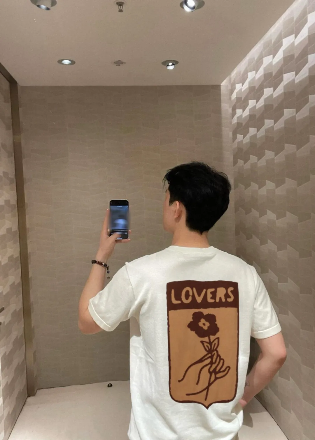 Louis Vuitton/Louis Vuitton 24ss Fei Dong treasure chest jacquard knitted short sleeves